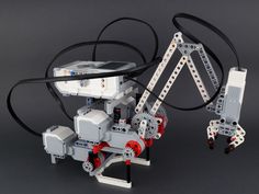 a robot that is connected to some wires