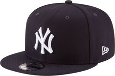 Wear your team colors all season long with the New Era® New York Yankees 9Fifty® Adjustable Snapback Hat. Fit 9Fifty® adjustable snapback Adjustable, flat brim hat One size fits all Design Raised embroidered team logo on front New Era® flag on left side Additional Details Officially licensed by the MLB® Snapback Hats For Guys, Hats For Guys, New Era Yankees, New York Yankee Hat, Yankees Hat, Cool Nike Wallpapers, Shoe Wall, Austrian Empire, Flat Brim Hat