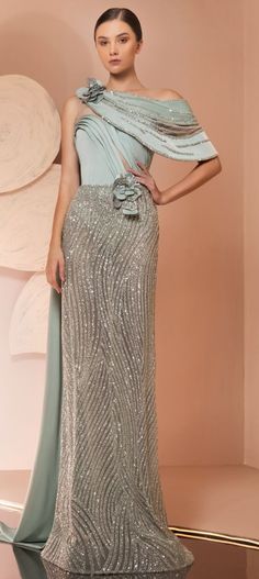 Ziad Nakad, Castle Cake, Glam Dresses, Western Wear, Shades Of Green, Perfect Dress, Chic Outfits, Gowns Dresses, Beautiful Dresses