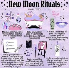 Lunar Witch, Moon Spells, Moon Rituals, New Moon Rituals, Full Moon Ritual