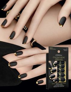 Love these Best Nails, Best Nail Art Designs, Popular Nails, Beautiful Nail Designs, Cool Nail Art, Gold Nails, Mani Pedi