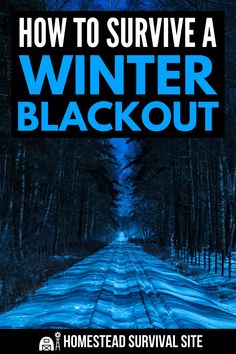 Winter is a terrible time for a power outage, but it happens to millions of people every year. In fact, freezing temperatures are one of the biggest causes of death. Here's how to prepare for and survive winter blackout. Survive Winter, Prepper Survival, How To Survive, Emergency Prepping, Power Outage, Learn Art, Survival Prepping, Emergency Preparedness