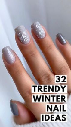 Embrace autumn with these 34 trendy fall nail colors that capture the season’s cozy vibes! 🍁✨ From deep burgundies and burnt oranges to elegant olive greens and creamy neutrals, these shades will have your nails looking effortlessly chic. Perfect for sweaters, pumpkin spice, and all things fall, these colors are a must-try for your next manicure. Ready to upgrade your nail game? Let’s dive into autumn style! 💅 French Tips Short Nails, Silver Christmas Nails, Winter Nails Cute, Tips Short Nails, Cute Winter Nail Ideas, Nail Designs Aesthetic, French Tips Short, Cute Winter Nail Designs, December Nails Christmas