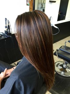 dark brown hair with caramel highlights before and after - Google Search Dark Brown Hair With Caramel, Dark Brown Hair With Caramel Highlights, Brown Hair With Caramel, Brown Hair With Caramel Highlights, Caramel Hair, Hair Color And Cut, Brown Hair With Highlights, Dark Brown Hair