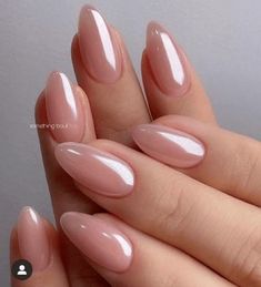 Minimalist Nail, Pink Nail, Oval Nails, Nature Tattoos, Prom Nails