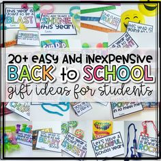 back to school gift ideas for students