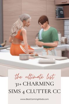 the ultimate list of charming sims and clutter in the sims & glutter cc