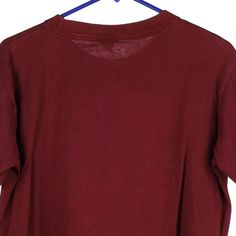 Description:Vintage USC burgundy Champion t-shirt, fits large.GENDER: womens CONDITION: very good.STYLE: t-shirtERA: 1990sCOLOUR: burgundyFABRIC: cottonNotes: cropped slightly. Casual Burgundy Short Sleeve T-shirt, Burgundy Cotton Short Sleeve Tops, Burgundy Cotton Crew Neck Top, Burgundy Cotton T-shirt With Crew Neck, Casual Burgundy Cotton T-shirt, Good Style, Shirt Fits, Product Description, T Shirt