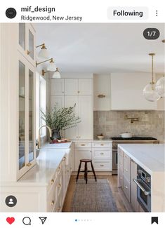 the kitchen is clean and ready to be used as an appliance for cooking