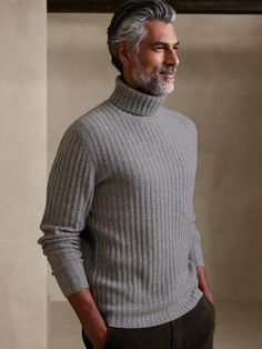 Silvo Cashmere Sweater | Banana Republic Cozy Ribbed Funnel Neck Turtleneck, Winter Cashmere Turtleneck, Casual Cashmere Turtleneck With Ribbed Collar, Cozy Cashmere Turtleneck With Ribbed Collar, Casual Merino Wool Turtleneck For Fall, Cozy Knit Turtleneck With Ribbed Collar, Cozy Turtleneck With Ribbed Collar For Layering, Cozy Turtleneck With Ribbed Cuffs For Layering, Winter Cashmere Turtleneck In Soft Knit