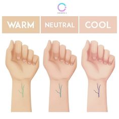 Vein Color Skin Tone, How To Find Your Undertone, Blue Veins Skin Tone, Undertone Test, Color For Skin Tone, Find Your Undertone, Colour Correcting Makeup