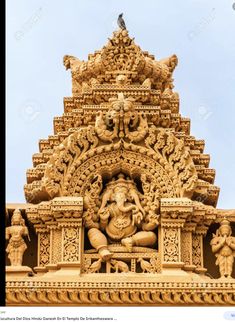 statue of hindu god ganesh at hampi, the capital city of the great vijyogar empire