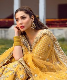 Asian Wedding Dress Pakistani, Haldi Outfits