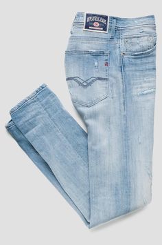 JONDRILL skinny fit jeans - Replay Denim Photography, Jeans Details, Denim Bottoms, Types Of Jeans, Denim Inspiration, Mens Fashion Classic