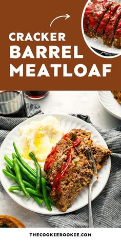 This Cracker Barrel Meatloaf Copycat Recipe lets you enjoy a hearty, flavorful meatloaf at home, just like the restaurant favorite. Made with Ritz crackers, bell pepper, and a delicious glaze. Check out the recipe on our site!