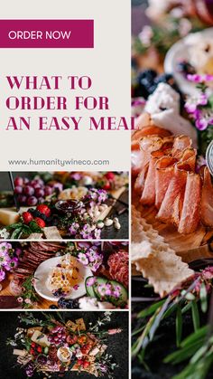 what to order for an easy meal