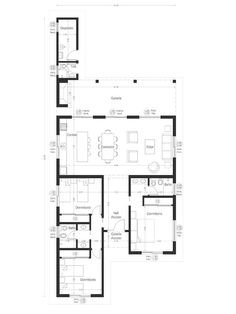 the floor plan for a two bedroom apartment with an attached kitchen and living room area