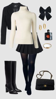 Looking for outfit ideas for fall 2023? I'm sharing my favorite fall outfits and style trends that are going to be huge this year! Women's fashion #ootd #style Outfit For Amusement Park Casual, Elegant School Outfits, Sixthform Outfits, Venus Outfits, Audition Outfit, Stile Blair Waldorf, Classy Feminine, Outfit Reference, Gossip Girl Outfits