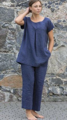 Cotton Night Dress, Linen Shirts Women, Linen Tunic Tops, Cotton Kurti Designs, Night Dress For Women, Linen Tunic