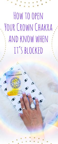 How to Open Your Crown Chakra & Know When it’s Blocked : Clear Crown Chakra, How To Balance Your Crown Chakra, How To Open Crown Chakra, Open Crown Chakra, Crown Chakra Healing, Yoga Chakras, Speaking Truth, Trust The Universe, The Seven Chakras