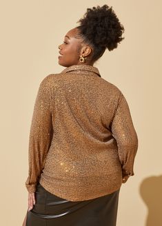 Plus Size Mesh Shirt Plus Size Sequin Top Plus Size Shirts Long Sleeve Sequin Shirt For Fall, Glamorous Button-up Tops For Fall, Fitted Sequin Button-up Top, Button-up Sequin Blouse For Party, Glamorous Button-up Top For Night Out, Sequin Shirt For Fall Night Out, Fall Sequin Shirt For Night Out, Fall Night Out Sequin Shirt, Fall Party Shirt With Sequins