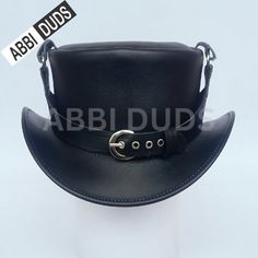 ad eBay - Leather Top Hat El Dorado Steampunk Black Leather Top Hat - Buy Now, click the link (eBay) Steampunk Black, Leather Top Hat, Black Leather Top, Top Hat, Leather Top, Click The Link, Hats For Men, Buy Now, Accessories Hats