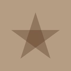 a brown star on a tan background