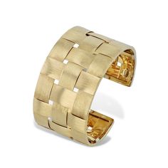 Radiate majesty and class with this 18kt Yellow gold Florentine Weave Estate Cuff Bracelet. Exquisitely crafted to 1.33 inches wide, it's a stunningly beautiful Italian-made accessory that sets you apart from the crowd. Dare to be different with the perfect blend of style and flair! Yellow Gold Florentine Weave Estate Cuff Bracelet 18kt Yellow gold Florentine Weave 1.33" inches wide Italian Made Estate Bracelet SKU: 22784 Dare To Be Different, Store Hours, Be Different, Vintage Yellow, Selling Jewelry, Cuff Bracelet, Sale Items, Vintage Jewelry, Weaving