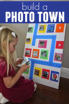 Build an Around Town Photo Wall - Toddler Approved Creative Curriculum Camera Study, Community Helpers Activities, Communities Unit, Construction Unit, Community Helpers Unit, Community Resources, Community Workers