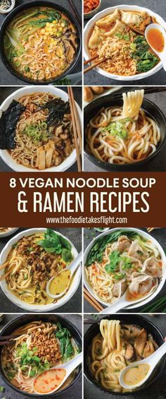 8 vegan noodle soup and ramen recipes that you can make in less than 30 minutes