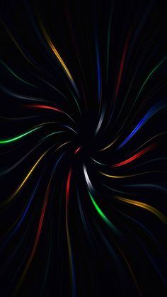 an abstract background with colorful lines in the center and dark colors on the bottom half