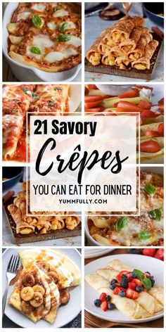 Not all Crêpes are created equal, some are sweet, some can be savory masterpieces. In this Savory Crêpes recipe collection, you will find from creamy spinach and feta fillings to hearty ham and cheese-filled delights. These recipes redefine the boundaries of crêpe enjoyment, making them a satisfying evening affair. Best Savory Crepe Recipe, Crepes For Dinner, Savory Crepes Recipe, Seafood Crepes Recipe, Savory Crepe Recipe