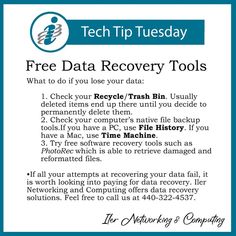 Data Recovery Tools, Trash And Recycling Bin, Recycle Trash, Data Recovery, Losing You