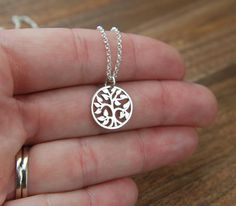 Hey, I found this really awesome Etsy listing at https://www.etsy.com/listing/83596700/small-tree-of-life-necklace-in-sterling Nickel Free Sterling Silver Charm Necklace For Mom, Nature-inspired Sterling Silver Jewelry For Mom, Personalized Nature-inspired Sterling Silver Necklaces, Silver Jewelry With Tree Of Life For Mom, Sterling Silver Tree Of Life Jewelry Gift For Mom, Personalized Sterling Silver Nature-inspired Necklaces, Sterling Silver Tree Of Life Jewelry For Anniversary, Silver Tree Of Life Jewelry For Mother's Day, Nickel-free Sterling Silver Charm Necklace For Mom