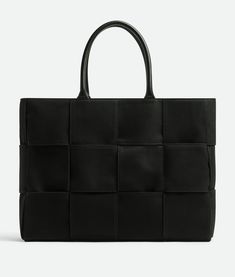 Bottega Veneta® Large Arco Tote Bag in Black. Shop online now. Business Tote Shoulder Bag With Intrecciato Weave, Business Intrecciato Weave Tote Shoulder Bag, Business Intrecciato Tote Shoulder Bag, Business Shoulder Bag With Braided Handles, Rectangular Intrecciato Weave Work Bag, Modern Business Shoulder Bag With Braided Handles, Business Bags With Braided Handles And Rectangular Shape, Modern Intrecciato Weave Shoulder Bag For Work, Business Woven Leather Tote Bag