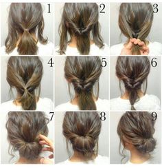 Easy Hairstyles Tutorial Chignon, Easy Formal Hairstyles, Easy Updo, Prom Hairstyle, Formal Hair, Guest Hair, Hairstyle Tutorials, Layered Hairstyles, 2024 Prom