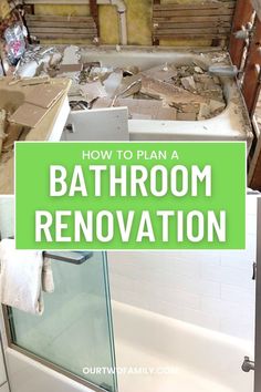 How to plan a bathroom renovation