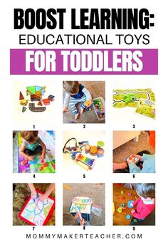 the instructions to make toys for toddlers