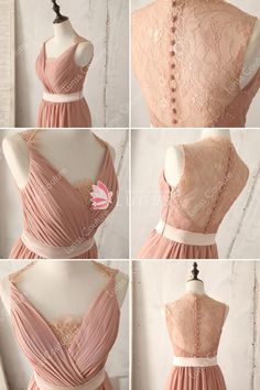 Stylish Sleeves, Vintage Bridesmaid Dresses, Dusty Peach, Draping Fashion, Dress Neck Designs, Saree Blouse Designs Latest, Dress Pleated, Stylish Blouse Design, Designer Dresses Casual