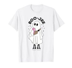 PRICES MAY VARY. Spooky Season Cute Ghost Halloween Costume Boujee "Boo-Jee" tee great for men, women, mom, dad, son, daughter, kids who love Halloween costume, Halloween shirt, pumpkin, horror movie, ghost, purge, bloody, skeleton, skull. Spooky Season Cute Ghost Halloween Boujee "Boo-Jee" Shirt is the perfect pick for anyone looking to celebrate the season in style. This shirt will give you a nostalgic feeling that will take you back to Halloweens from years gone by. Lightweight, Classic fit, Cute Ghost Halloween Costume, Painted Apparel, Cute Halloween Shirts, Ghost Halloween Costume, Skeleton Skull, Cute Shirt Designs, Dad Son, Apparel Shop, Holy Ghost