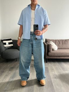 Man Streetwear Outfits, Men’s Summer Streetwear Style, Mens Streetwear Aesthetic, Guys Summer Outfits, Summer Outfits Men Streetwear, Inspo Fits, Shirt Outfit Men, 90s Fashion Men, Classy Outfits Men