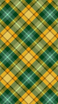 a green and yellow plaid pattern that is very similar to the same color as the background