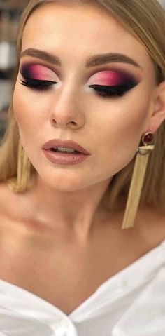 Makeup Eyeshadow Looks, Eyeshadow Looks Step By Step, Step By Step Makeup, Make Up Designs, Tutorial Eyeshadow, Mekap Mata, Drag Make-up, Smink Inspiration