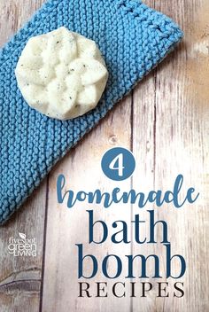 4 DIY Bath Bomb Recipe Ideas Diy Bath Bomb Recipe, Diy Bath Bomb, Detox Baths, Bath Bomb Recipe, Gifts For Yourself, Homemade Holiday Gifts, Uncommon Gifts, Natural Beauty Recipes