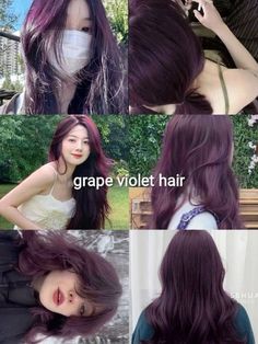 Hair Color Underneath, Violet Hair, Hair Streaks, Dyed Hair Inspiration, Pretty Hair Color, Hair Stylies, Dye My Hair, Hair Dye Colors, Short Hair Styles Easy