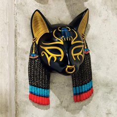 Egyptian God Bastet, Anubis Mask, Egyptian Mask, Egyptian Cat Goddess, Goddess Bastet, Ancient Egyptian Goddess, Antique Porcelain Dolls, Egyptian Cat, Ancient Egyptian Gods