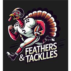 Spend Thanksgiving Day in style with this fun apparel featuring a big, colorful graphic of a turkey playing football—“Feathers & Tackles”—an eye-catching image that has been professionally printed for long-lasting print quality. Thoughtfully designed for comfort and style, this apparel is made of high-quality materials that make it perfect for all-day wear year after year. And when it’s time for cleaning, simply machine wash it cold and tumble dry on low for effortless care. Dance Sweatshirt, Womens Flannel Pajamas, Family Cosplay, Happy Turkey Day, Star Wars Halloween, Black Jogger Pants, Womens Pajamas Pants, Playing Football