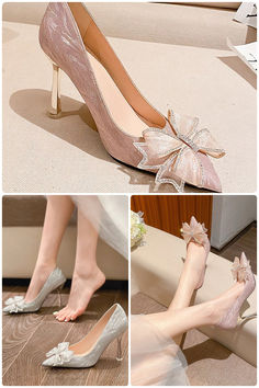 acelimosf™-Silver, champagne pointed toe heels Pointed Toe Heels, High Heel, Champagne, High Heels, Heels, Silver