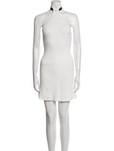 Courrèges Sheath Dress. Neutrals. Halterneck. Sash-Tie Closure at Back. Fit:Dresses by Courrèges typically fit true to size. Halterneck Mini Dress, Coat Pant, Outerwear Sweater, Christian Louboutin Shoes, Sweater Accessories, Fitted Dress, Handbags On Sale, Vintage Tags, Sheath Dress