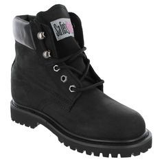 Safety Girl II Steel Toe Work Boots - Black Comfortable Steel Toe Boots, Emt Gear, Jordan Sparks, Steel Toe Boots Women, Women's Work Boots, Industrial Boots, Happy Shoes, Womens Work Boots, Steel Toe Shoes